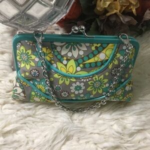 Vera Bradley Lemon Parfait Signature Mini Bag